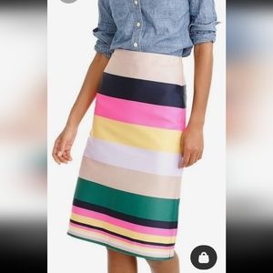 ISO J. Crew Pop Stripe Skirt